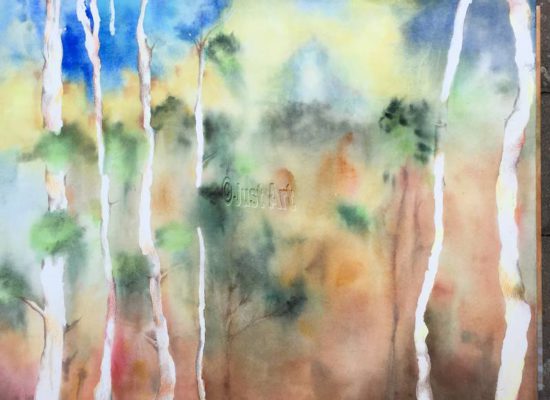 Mystic Trees - Edna Goldstein Art