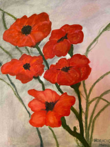 Red Poppies - Horacio Marull Art